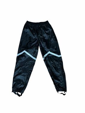 Nelson-Rigg Solo Storm Rider Men’s XL Black Rain Pants Reflective Motorcycle